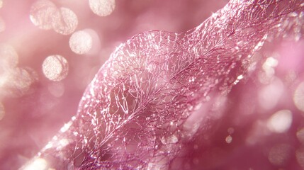Poster - Abstract textured wave close-up digital art soft light artistic concept