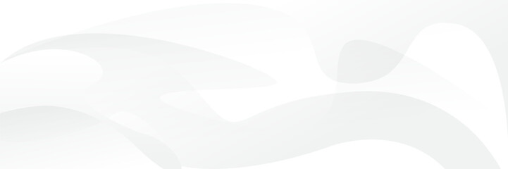 Wall Mural - abstract white geometric banner design background.