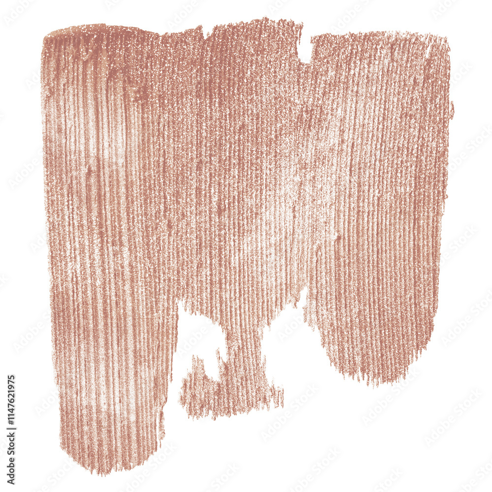 Rose gold glitter png sticker brush stroke Stock Illustration | Adobe Stock