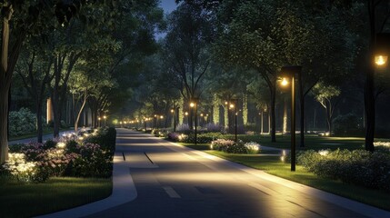 Poster - city, artistic design, dynamic lighting, ultra-realistic