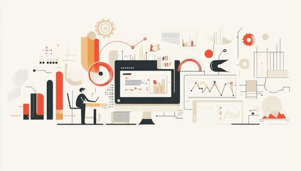 Poster - Data Analysis and Business Intelligence: A Modern Workplace Visualization