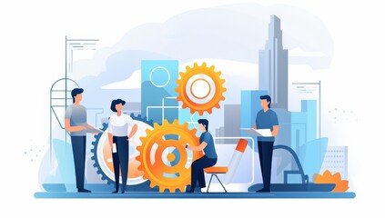 Poster - Teamwork Makes the Dream Work: Collaborative Business Success