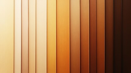 Poster - Warm golden brown gradient with harmonious palette colors, creating a cozy and sophisticated backdrop.