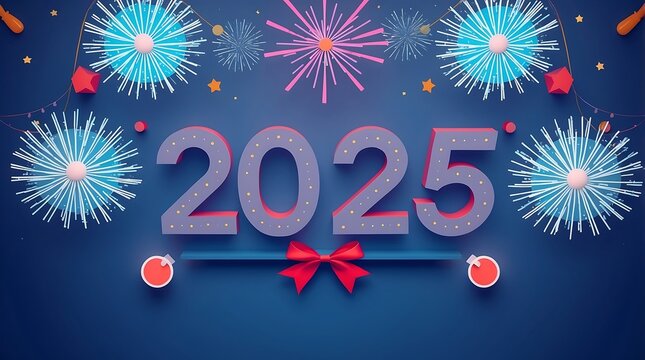 2025, New Year blessings for a brighter, happier, and successful future