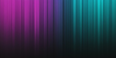 Poster - Abstract Gradient Background Featuring Vibrant Purple and Teal Vertical Lines Creating a Modern and Contemporary Look for Digital Designs or Artistic Projects