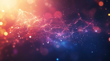 Poster - Stunning Abstract Background Showcasing Vibrant Colors and Intricate Patterns With Light Effects and Cosmic Elements