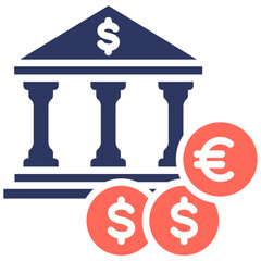 Sticker - Bank Icon