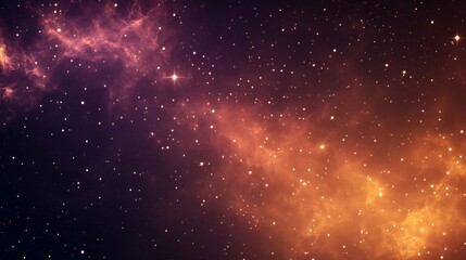 Poster - Expansive View of a Vibrant Nebula and Countless Stars Illuminating the Cosmos in a Stunning Display of Cosmic Colors at Night