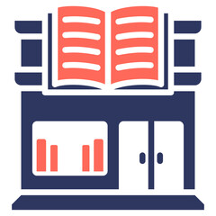 Poster - Bookstore Icon