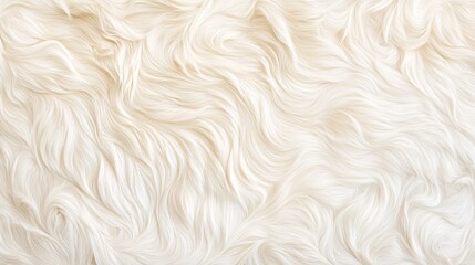 Poster - Creamy White Abstract Swirls Texture Background