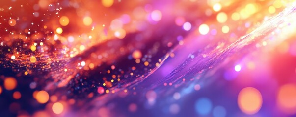 Leinwandbilder - Abstract holographic background with vibrant colors creating a modern and stylish design