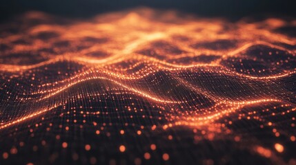 Poster - abstract technology background with global network connection and internet of things concept
