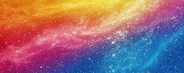 Poster - Acid neon grainy gradient abstract background, color blending effect, aesthetic texture