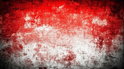 Poster - Abstract Grunge Red and White Background Texture for Creative Designs and Projects with Distressed Appearance