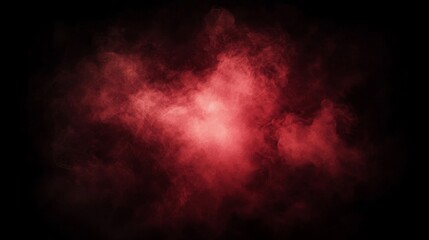 Poster - Abstract Red Smoke Background for Creative Design and Art Projects with Soft Texture and Fluid Movement