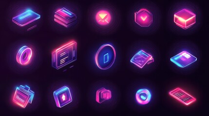  - Business services icons set. Corporate partnership, statistic analysis, internet security. B2B usability, data analytics, digital insurance metaphors. Vector isolated concept metaphor illustrations