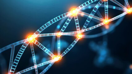 Poster - Abstract Representation of DNA Structure with Turbulent Energy Dynamics and Nodes