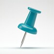 © James - push pin isolated on white 3D Illustration