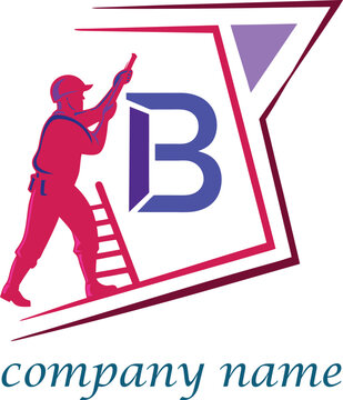 B logo design markating, B logo designe and nice designe.