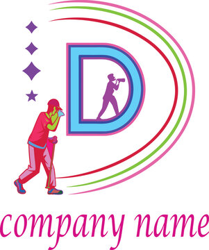 D logo design markating, D logo designe and nice designe.