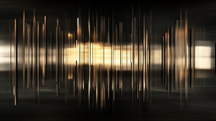Poster - Abstract light streaks.
