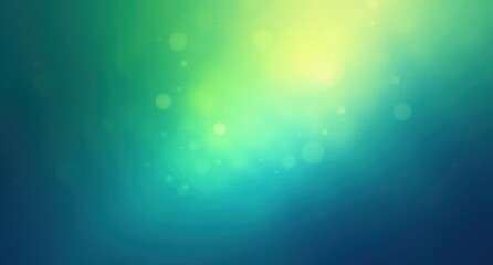 Wall Mural - There is a Cobalt Blue + Lime Green background, with gradient patterns, dynamic Luminous Jade light, high angle, riot background, fantasy watercolor style in high-quality digital art.