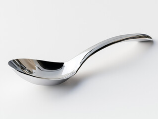 spoon on white background