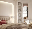 © murattellioglu - 3d render of modern bedroom