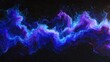 Nebulous purple-blue, space cloud.