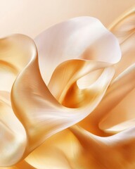 Poster - Abstract orange textures digital art high-resolution background smooth environment artistic viewpoint vibrant concept