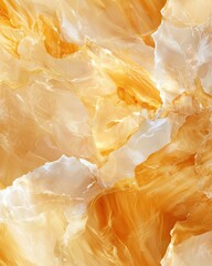 Poster - soft glow orange high-resolution textures and details abstract art digital background creative space