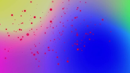 Wall Mural - colorful galaxy nebula particles background animation.