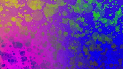 Wall Mural - colorful galaxy nebula particles background animation.
