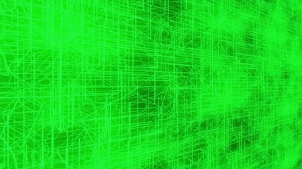 Wall Mural - Blue Geometric Circuit Loop Fast Animation Background