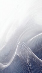 Wall Mural - a white and blue abstract background with a wave