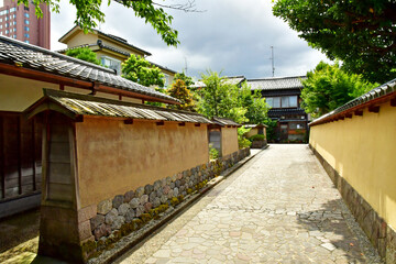 Wall Mural - Kanazawa; Japan - august 22 2024 : Nagamachi