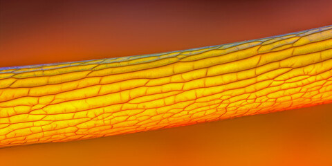 Poster - line and texture of the skin