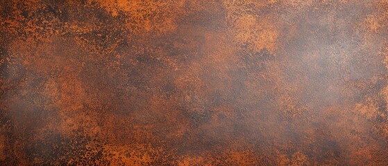 Poster - Textured brown surface with a rustic appearance and subtle variations in color.