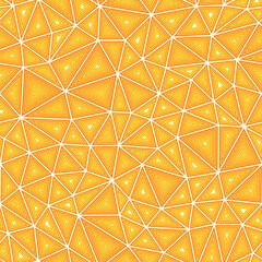Poster - Abstract vector background with multiple repeated inner triangles in a one-tone colored style. Seamless pattern with a modern and classy design.