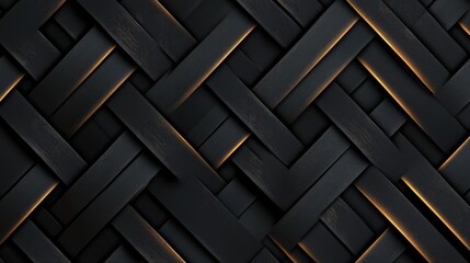 Aufkleber - Clean and modern background with interweaving lines forming a seamless geometric pattern.