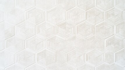 Aufkleber - Geometric line background with a hexagonal grid pattern in light gray tones on a white canvas.
