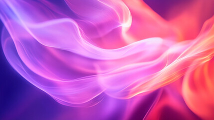 Poster - Vivid abstract swirling colors creating a mesmerizing visual effect in twilight.