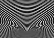 © giftography - Black and white hypnotic wormhole tunnel optical Illusion background
