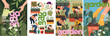 © Ardea-studio - Garden, horticulture and vegetable gardening. Vector illustration of gardener hands with watering can, people work on beds for poster, background or cover