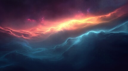Poster - Beautiful space abstract background