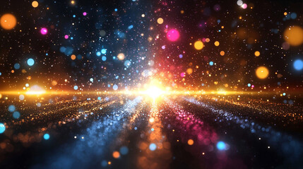 A dynamic flowing data technology background symbolizing chaotic information streams, visualizing the complexity and interconnectedness of modern data systems in a digital world

