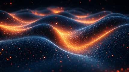 A dynamic flowing data technology background symbolizing chaotic information streams, visualizing the complexity and interconnectedness of modern data systems in a digital world

