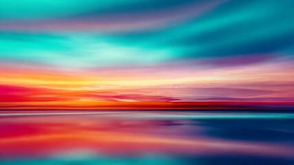 Poster - Abstract Gradient Background with Vibrant Colors and Soft Flowing Textures