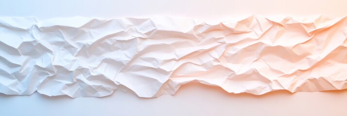Aufkleber - Crumpled Pastel Paper Texture Meditative and Organic Background