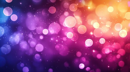 Poster - Light effect motion colorful background